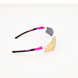 4KAAD Sportbrille Mirador Aerolite 2, white pink pink mirrow Revo