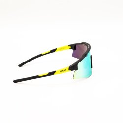 4KAAD Sportbrille Mirador Aerolite 2, black yellow golden mirror Revo