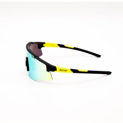 4KAAD Sportbrille Mirador Aerolite 2, black yellow golden mirror Revo