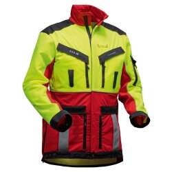PFANNER Nachsuchejacke Nachsuchejacke  Rot - Neongelb M