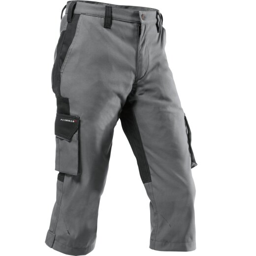 PFANNER Arbeitshose Spirit Caprihose  Gr. 48 Farbe grau-schwarz
