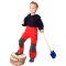PFANNER Kinderhose Kinder-Outdoorhose Maximus Gr. 116 Farbe Rot