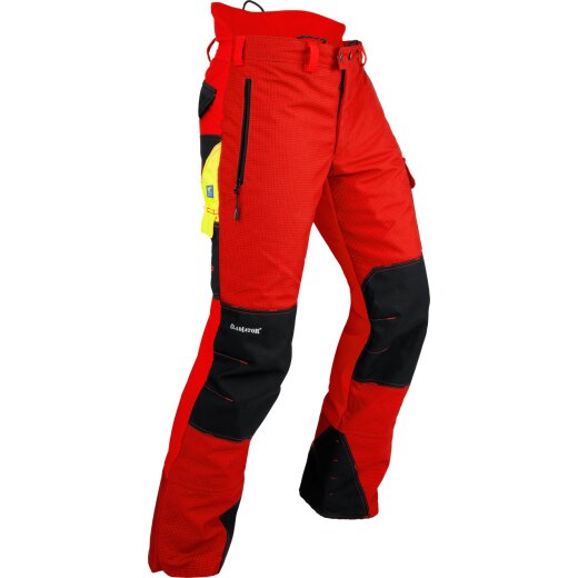 PFANNER Schnittschutzhose Gladiator  Gr. M Farbe Rot