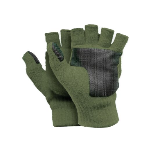 PFANNER Handschuhe Wollfilzhandschuh  Farbe Olivgrün Gr. S - M